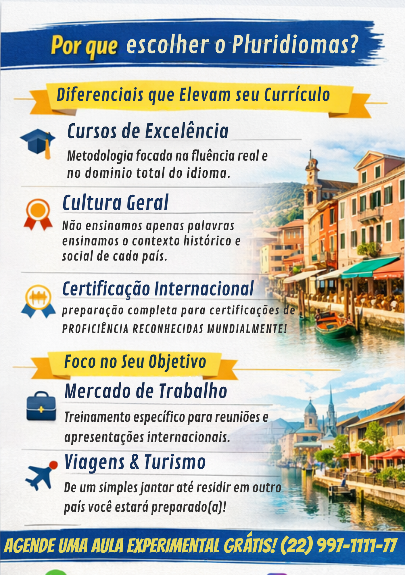 🇮🇹 Nova turma de Inglês presencial em Nova Friburgo!    O Pluridiomas tem o prazer de anunciar a abertura de uma nova turma